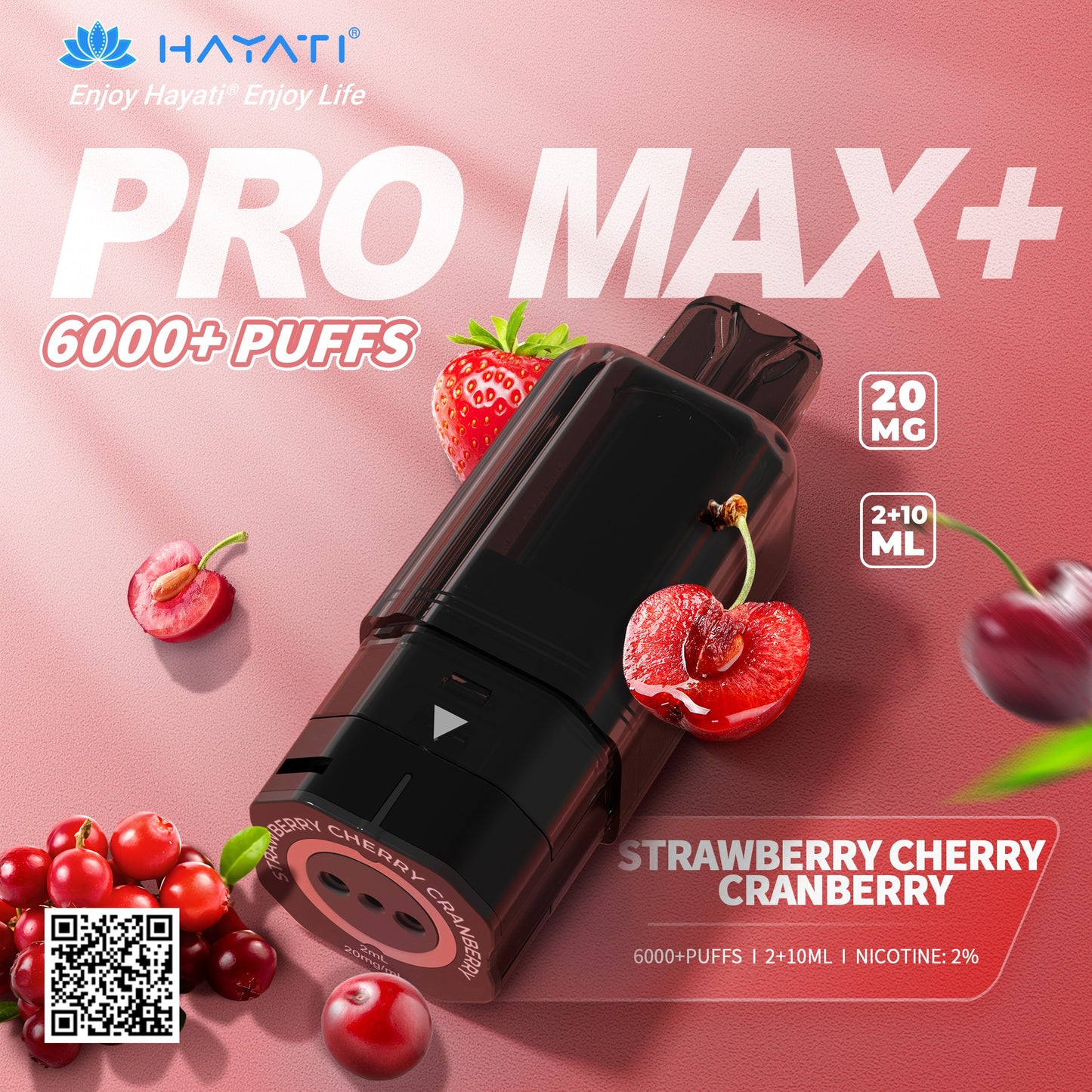 Hayati Pro Max Plus 6000 Rechargeable Replacement Pods