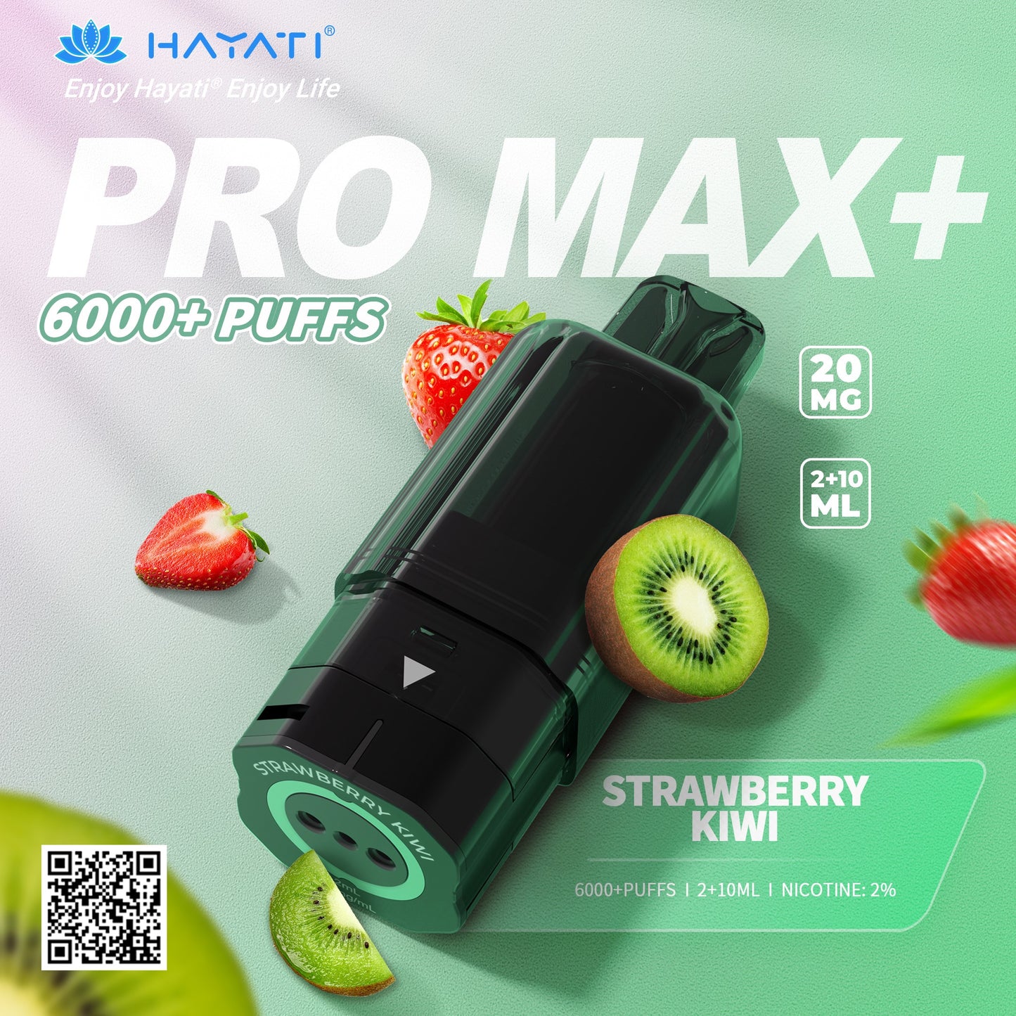 Hayati Pro Max Plus 6000 Rechargeable Replacement Pods