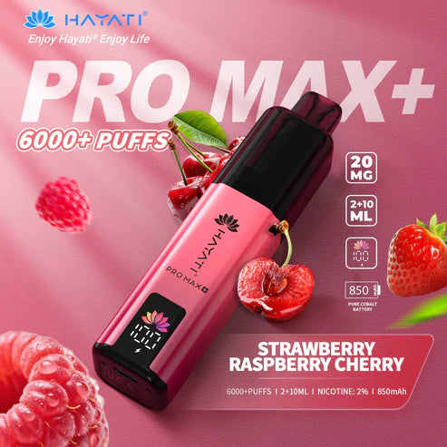 Hayati Pro Max Plus 6000 Rechargeable prefilled Pod Kit