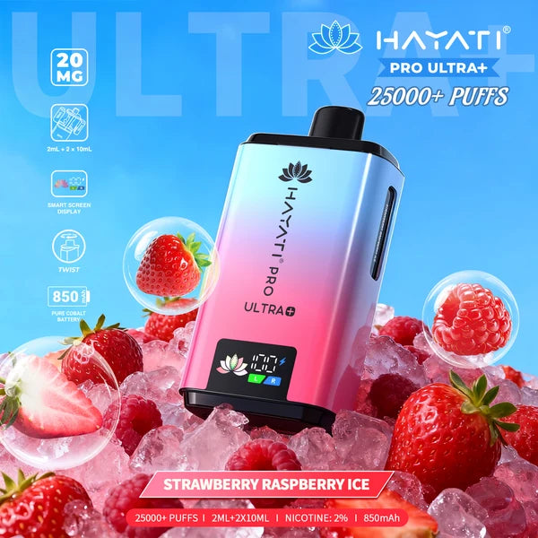 Hayati Pro Ultra Plus 25000  Rechargeable prefilled Pod Kit ( Pack of 5 )