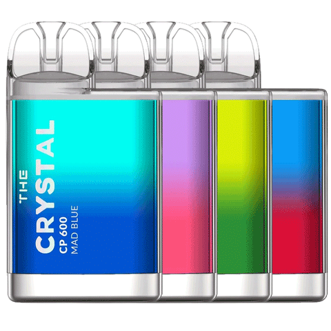 The Crystal CP600 Disposable Vape Pod 10x Multipack