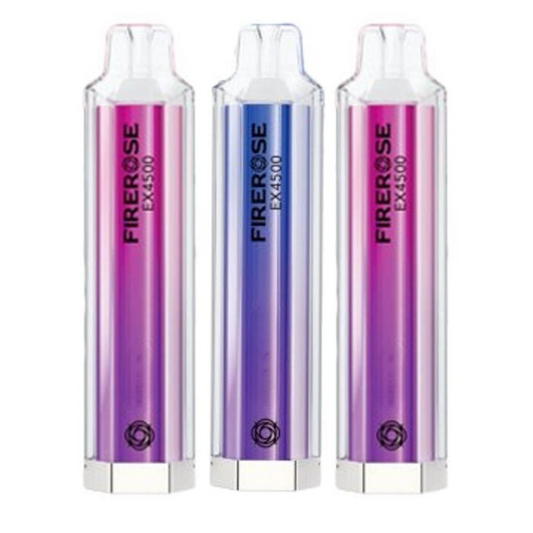 Elux Firerose EX4500 Puff Disposable Vape Box of 10- 20Mg