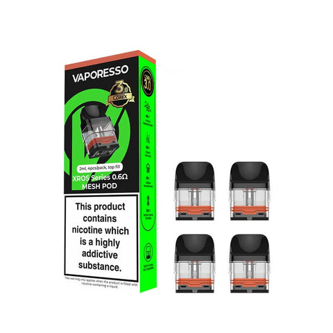 Vaporesso XROS Replacement Pods 3.0 CoreX - (Pack of 4)