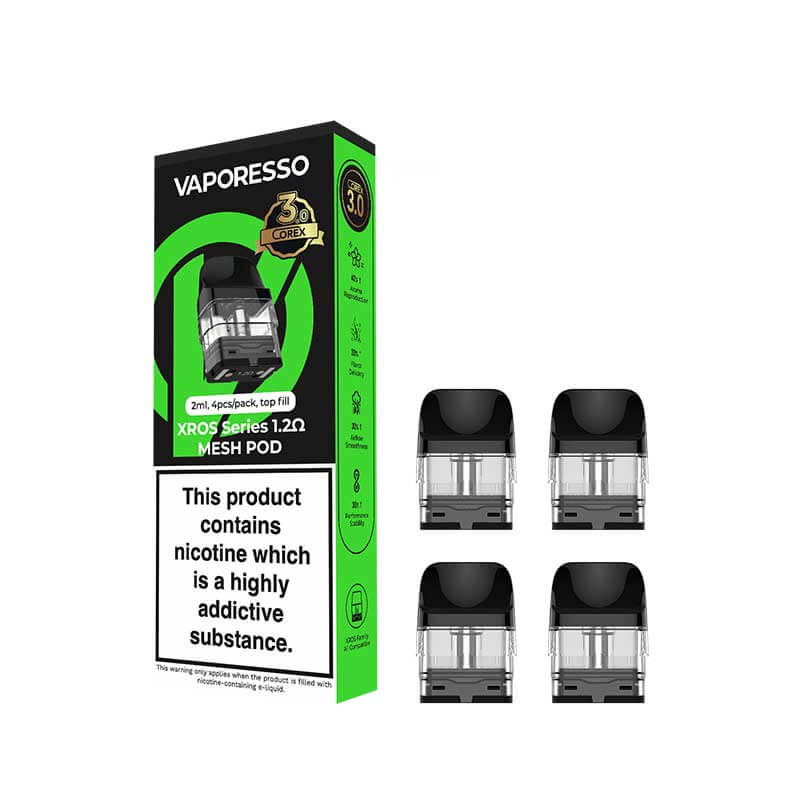 Vaporesso XROS Replacement Pods 3.0 CoreX - (Pack of 4)