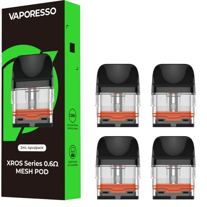 Vaporesso XROS Replacement Pods - pack of 4