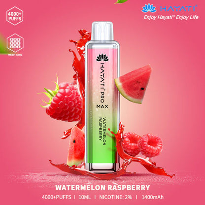 The Hayati Pro Max 4000 Disposable Vape Device 20MG