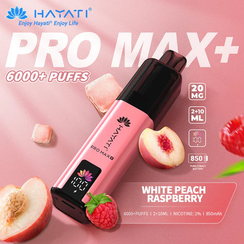 Hayati Pro Max Plus 6000 Rechargeable prefilled Pod Kit
