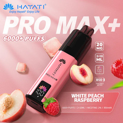 Hayati Pro Max Plus 6000 Rechargeable prefilled Pod Kit