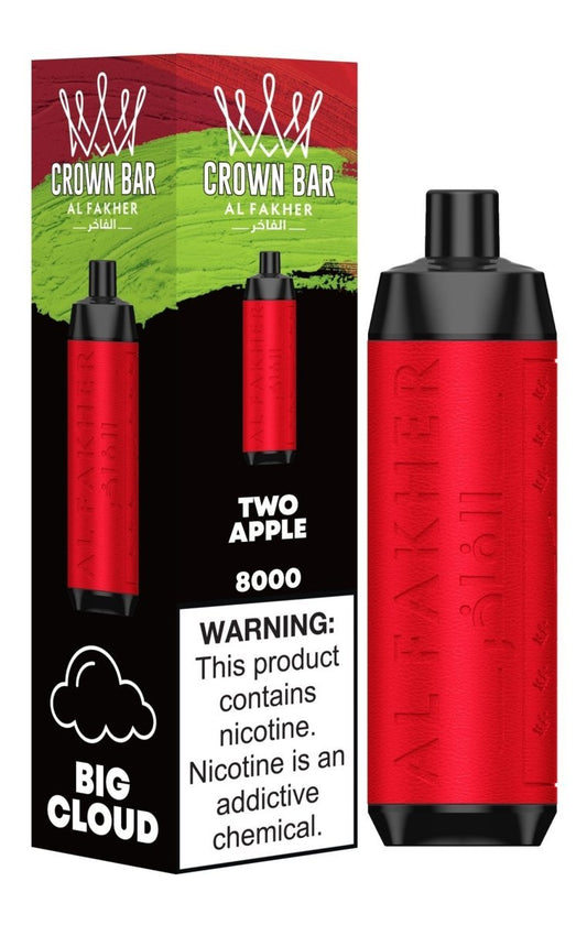 Al Fakher Crown Bar 8000 Puffs Disposable Vape - The Vape Giant