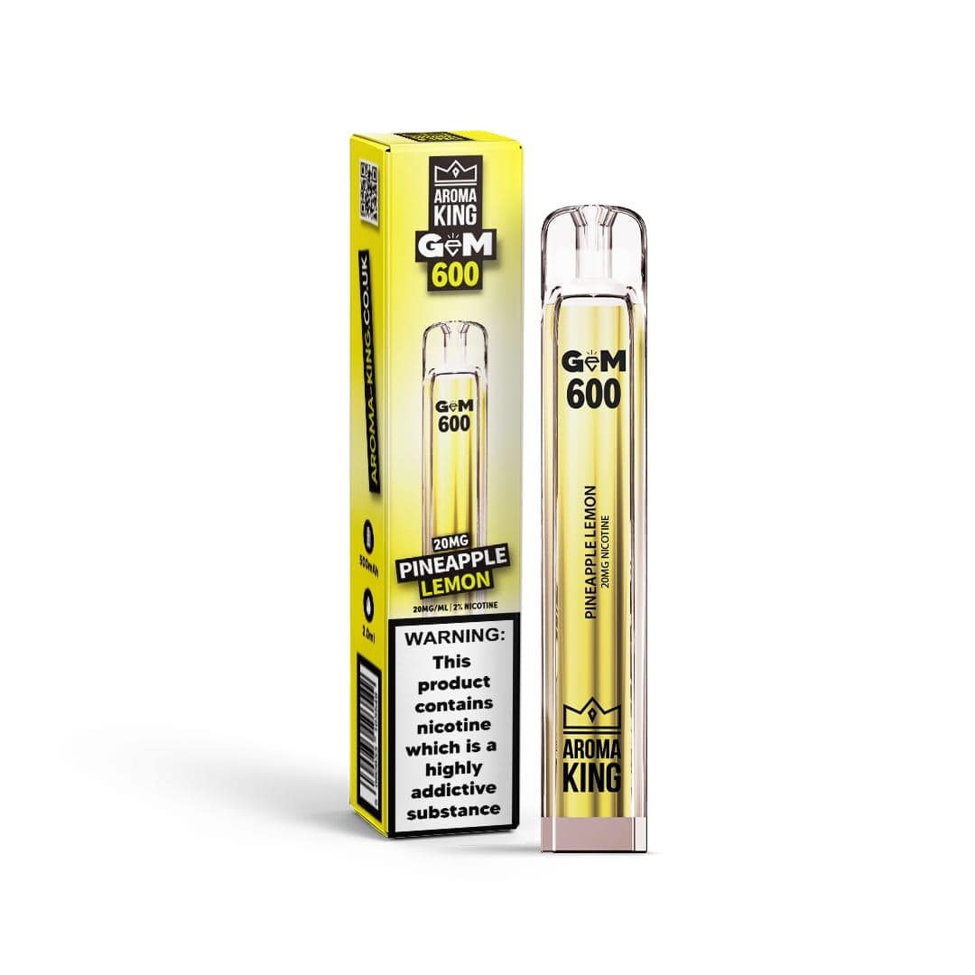 Aroma King Gem 600 Disposable Vape Box of 10 - #Simbavapeswholesale#