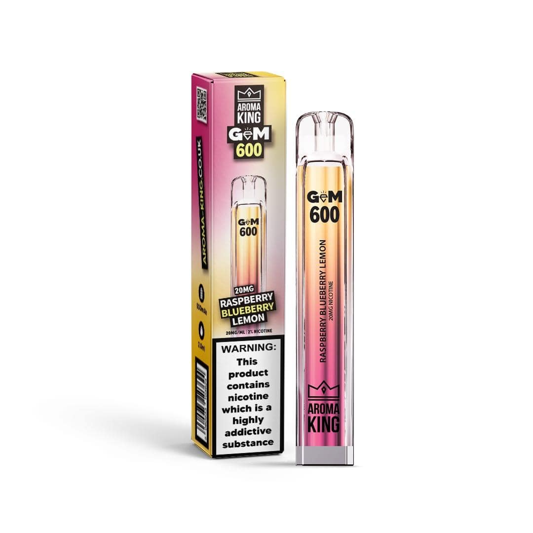 Aroma King Gem 600 Disposable Vape Box of 10 - #Simbavapeswholesale#