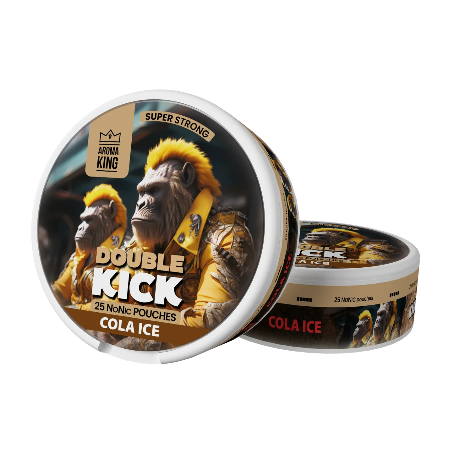 Cola Ice flavoured Aroma King Nicotine Pouches Double Kick