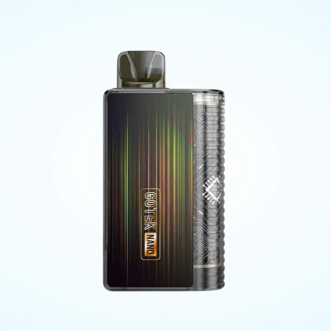 Ice Gold / Black coloured Aspire Gotek Nano Pod Vape Kit
