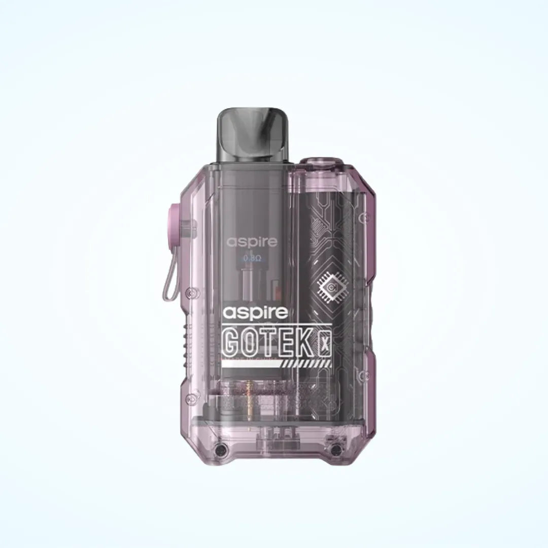 Lavender coloured Aspire Gotek X Vape Kit