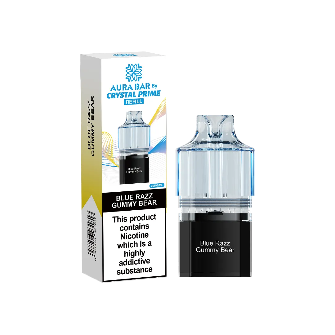 Aura Bar Crystal Prime 10K replacement Pod