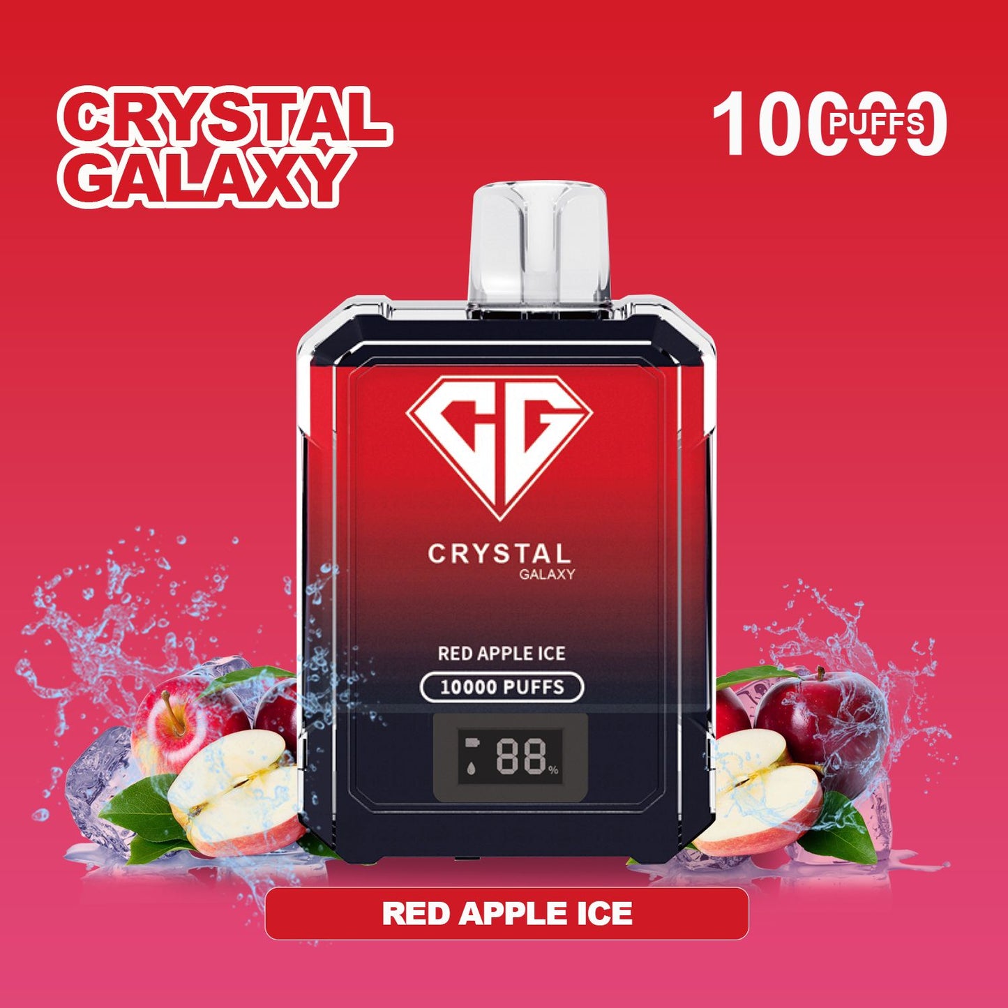 Crystal Galaxy 10000 Puffs Disposable Vape Pod Box of 10 - #Simbavapeswholesale#