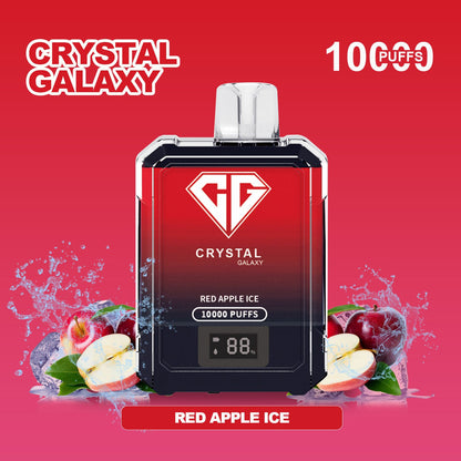 Crystal Galaxy 10000 Puffs Disposable Vape Pod Box of 10 - #Simbavapeswholesale#