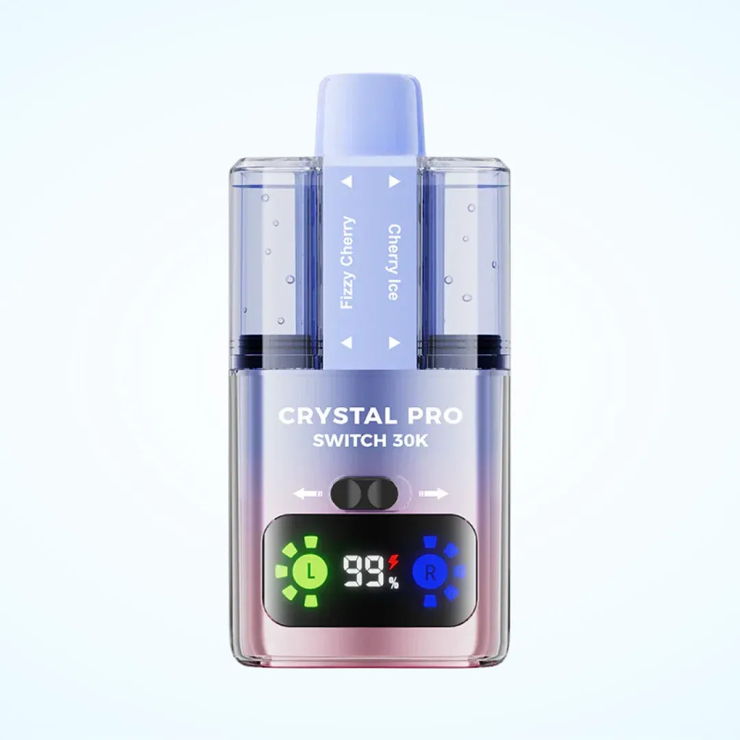 Fizzy Cherry / Cherry Ice flavoured Crystal Pro Switch 30K Vape Kit