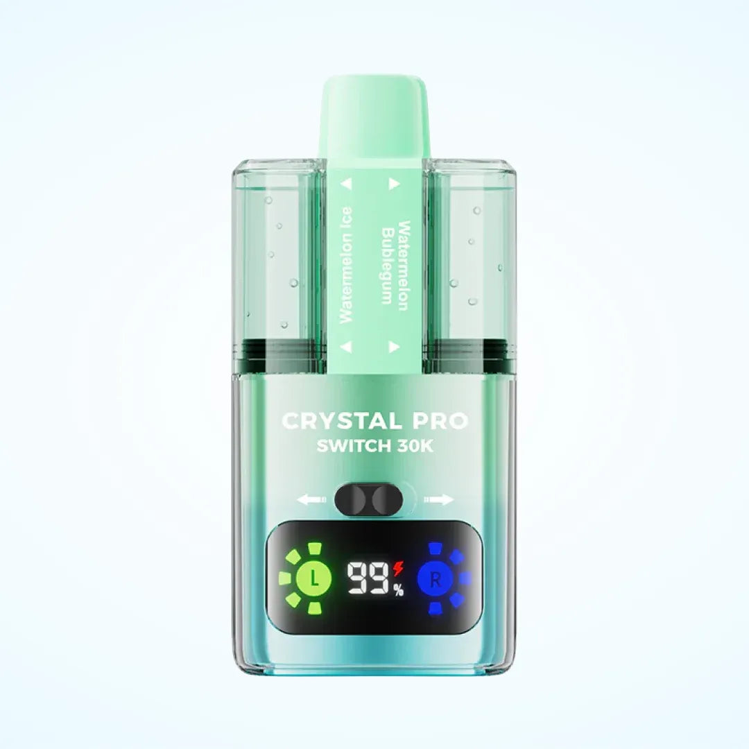 Watermelon Ice / Watermelon Bubblegum flavoured Crystal Pro Switch 30K Vape Kit