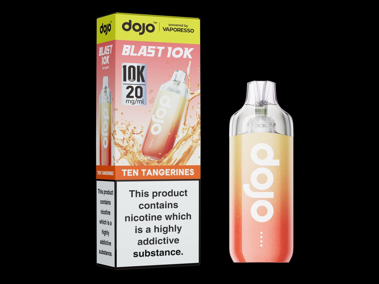 Dojo Blast 10K  Rechargeable prefilled Pod Kit (Pack of 5)