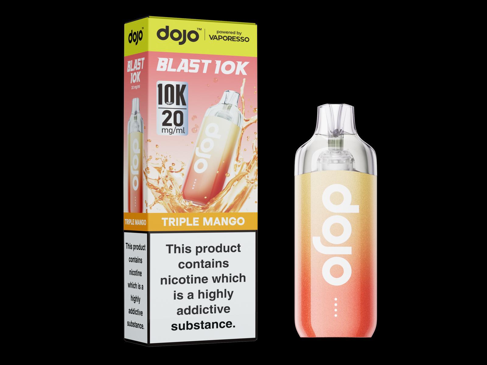Dojo Blast 10K  Rechargeable prefilled Pod Kit (Pack of 5)