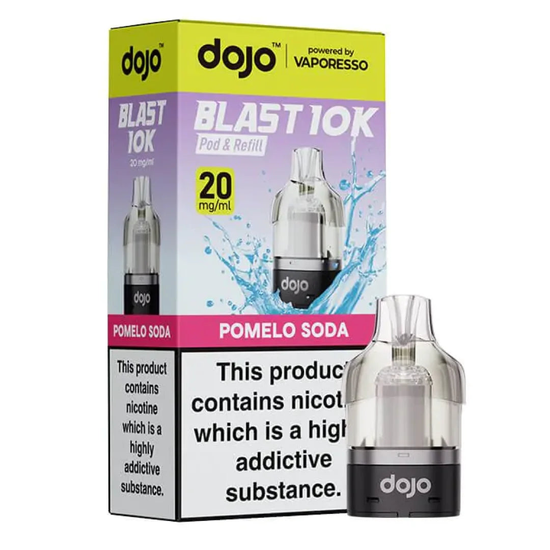 Pomelo Soda flavour Dojo Blast 10K Replacement Pods