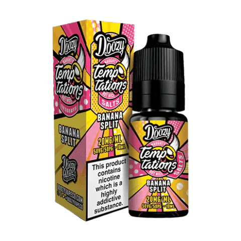 Doozy Temptation Nic Salt 10ml E-Liquids Box of 10