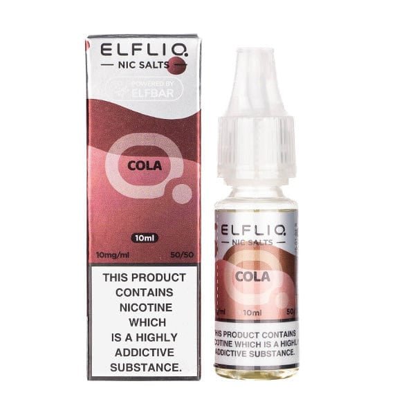 ELF BAR - Elf Bar Elfliq 10ml Nic Salt (Pack of 10) - theno1plugshop