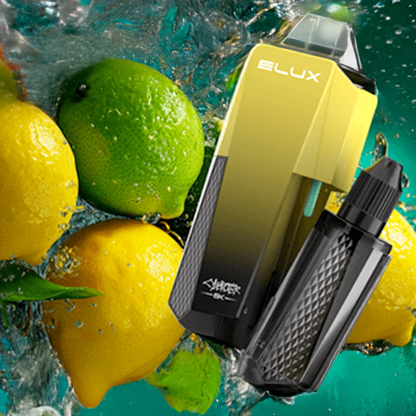 Lemon & Lime flavoured Elux Cyberover 6K
