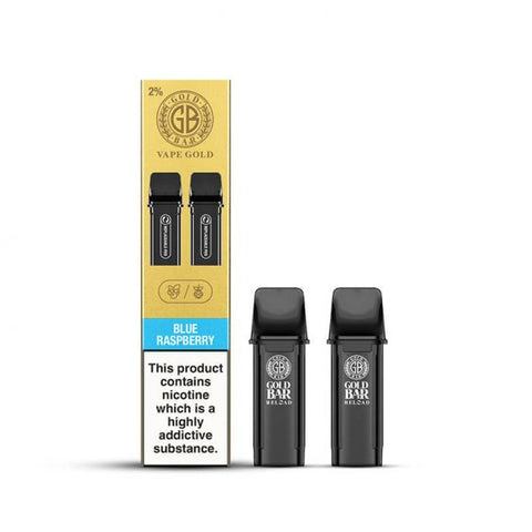 Gold Bar Reload Compact Rechargeable Pod Refill Set (1200 Edition)