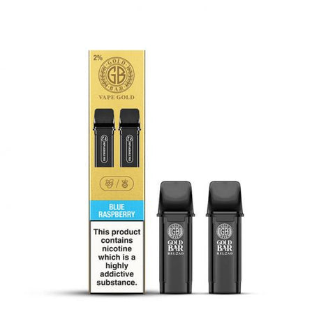 Gold Bar Reload 1200 Puffs Pre-filled Replacement Pods - The Vape Giant