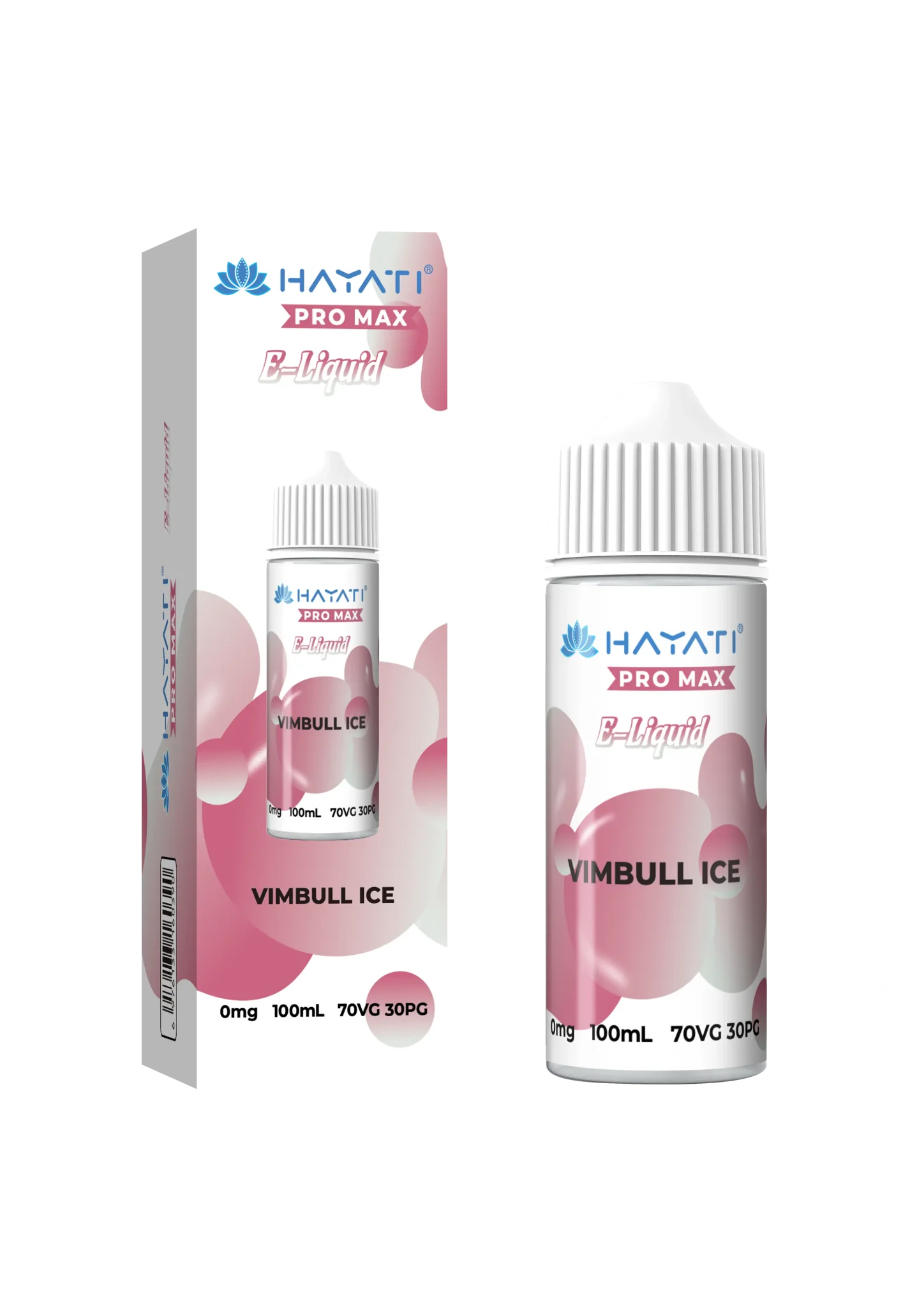 Vimbull Ice flavoured Hayati Pro Max E-liquid 100ml Shortfill