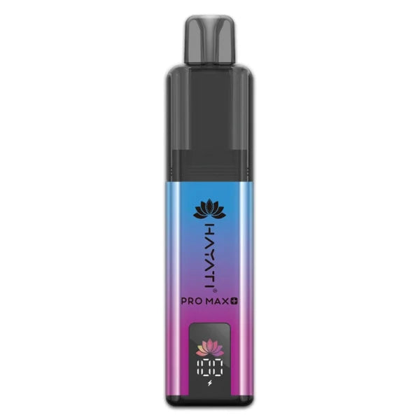 Blue Razz Gummy Bear flavour Hayati Pro Max Plus 6000 Prefilled Vape Kit in Blue Pink Colour