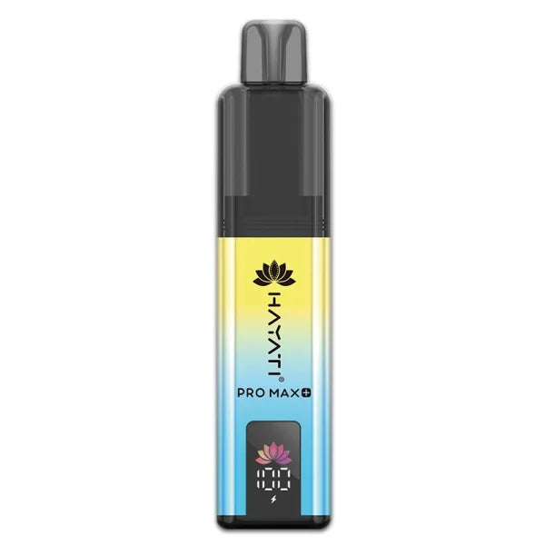 Blueberry Cherry Cranberry flavour Hayati Pro Max Plus 6000 Prefilled Vape Kit in Yellow and Blue