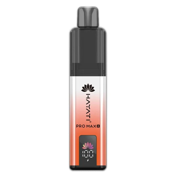 Cherry Cola flavour Hayati Pro Max Plus 6000 Prefilled Vape Kit in White and Orange