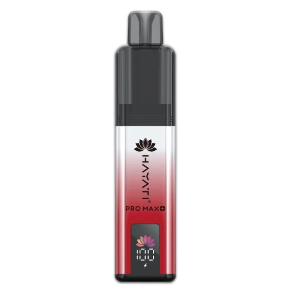 Fizzy Cherry flavour Hayati Pro Max Plus 6000 Prefilled Vape Kit in White and Red