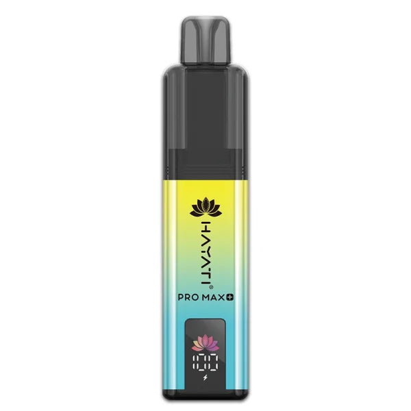 Fruit Twist flavour Hayati Pro Max Plus 6000 Prefilled Vape Kit in Yellow and Blue