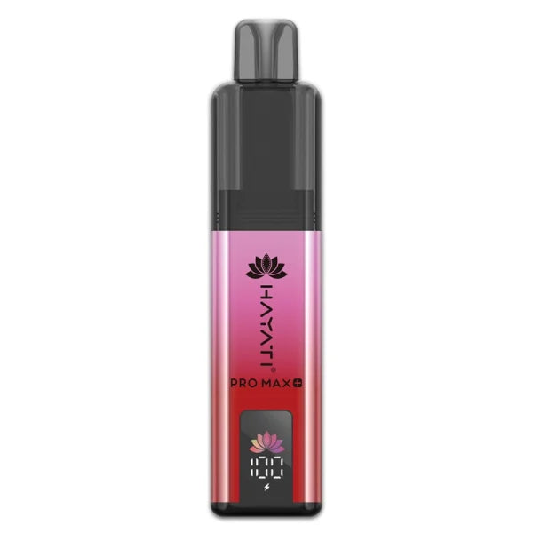 H'Bubba flavour Hayati Pro Max Plus 6000 Prefilled Vape Kit in Pink and Red