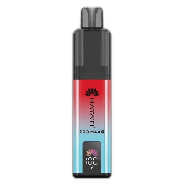 Ice Pop flavour Hayati Pro Max Plus 6000 Prefilled Vape Kit in Red and Blue