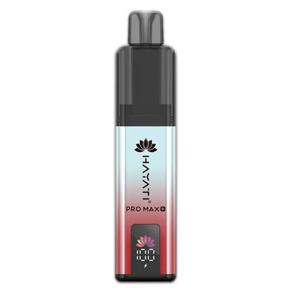 Red Apple Ice flavour Hayati Pro Max Plus 6000 Prefilled Vape Kit in Blue and Red