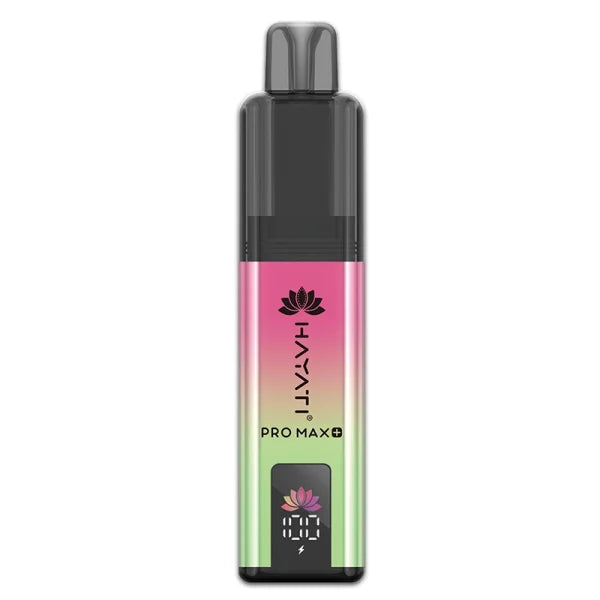 Strawberry Kiwi flavour Hayati Pro Max Plus 6000 Prefilled Vape Kit in Pink and Green