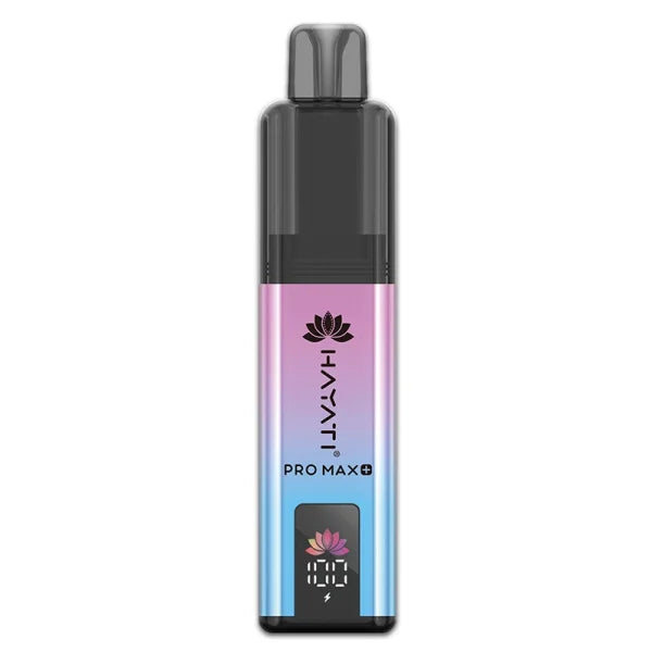 Strawberry Raspberry Blueberry flavour Hayati Pro Max Plus 6000 Prefilled Vape Kit in Pink and Blue