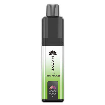 Watermelon Ice flavour Hayati Pro Max Plus 6000 Prefilled Vape Kit in White and Green