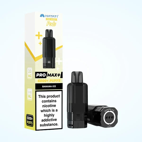 Hayati Pro Max Plus 6000 Prefilled Replacement Pod - Box Of 5