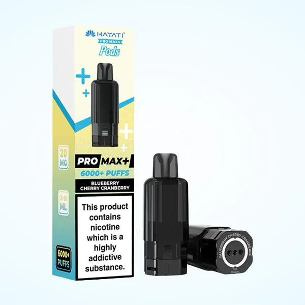 Hayati Pro Max Plus 6000 Prefilled Replacement Pod - Box Of 5