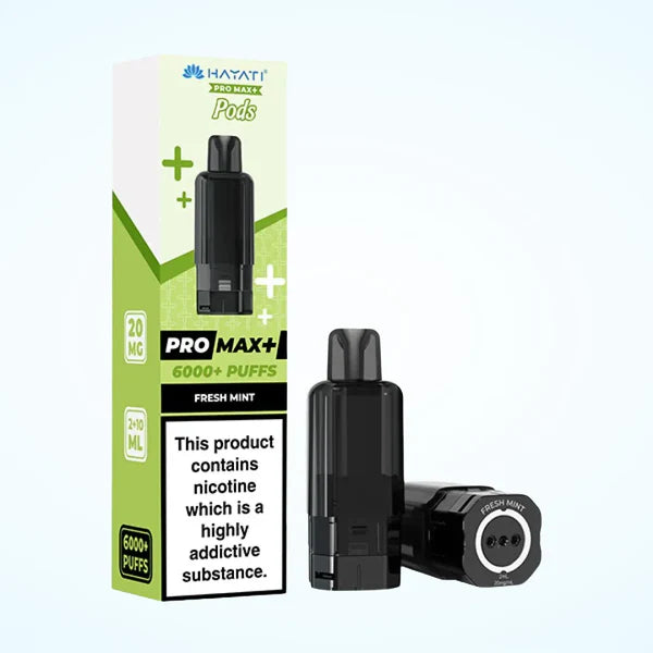 Hayati Pro Max Plus 6000 Prefilled Replacement Pod - Box Of 5