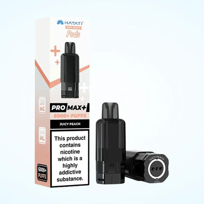 Hayati Pro Max Plus 6000 Prefilled Replacement Pod - Box Of 5