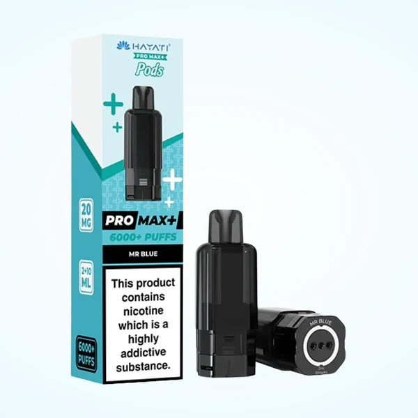 Hayati Pro Max Plus 6000 Prefilled Replacement Pod - Box Of 5