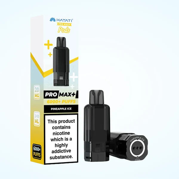 Hayati Pro Max Plus 6000 Prefilled Replacement Pod - Box Of 5
