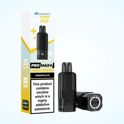 Hayati Pro Max Plus 6000 Prefilled Replacement Pod - Box Of 5